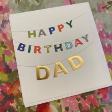 Birthday card Dad - Happy birthday Dad